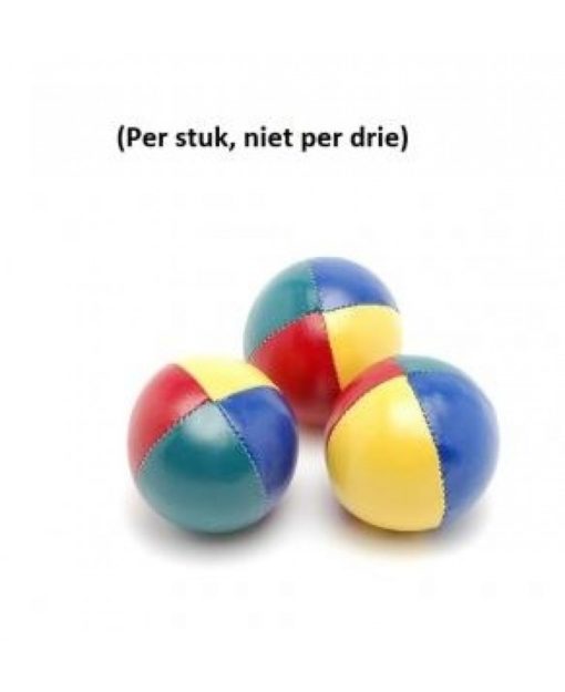Mr. Babache Beanbag 130 gr Jongleerbal Rood/geel/blauw/groen per stuk