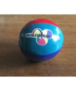 Jongleerbal bedrukt met tekst of logo