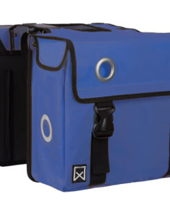 Dubbele Bisonyl Tas 30L blauw merk Willex