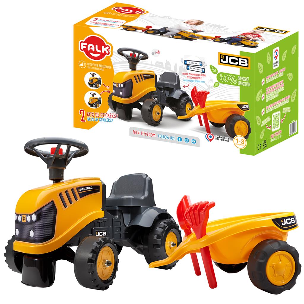 Falk JCB Looptractor Set 1+ oranje