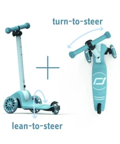 Alternative view of Scoot and Ride - Highwaykick 3S Steel- Vouwstep